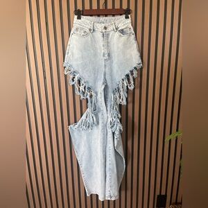 Rehab Lab Distressed star Jeans